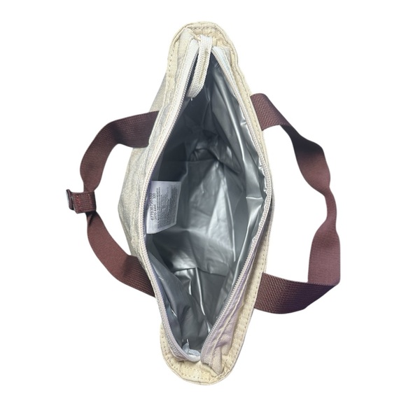 Nike Women's Cream and Pink Tote Bag - Picture 3 of 3